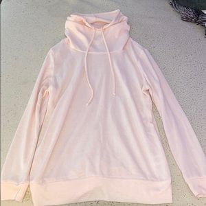 pink light hoodie